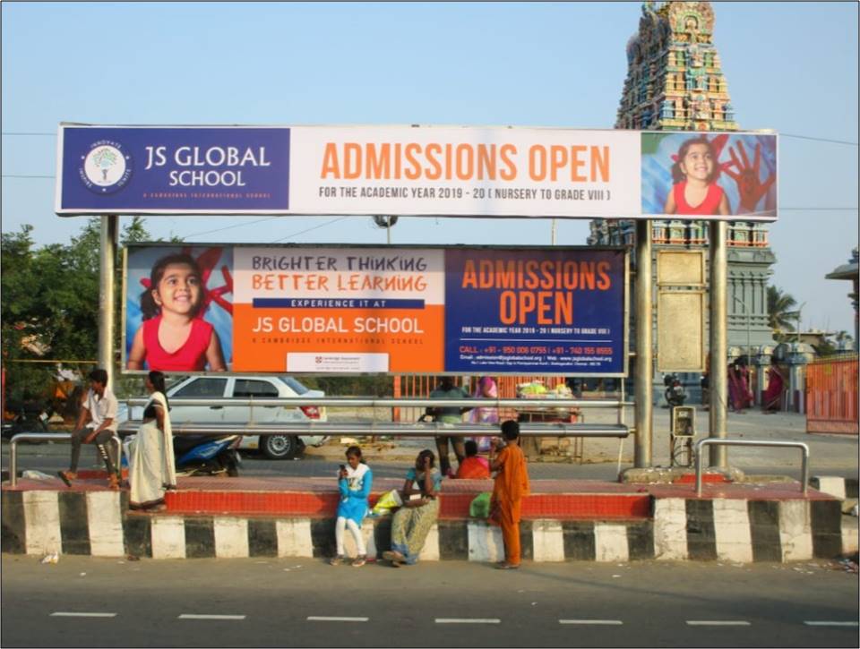 SS Bus Shelter-Ponniyamman, Chennai, Tamilnadu SS Bus Shelter-Ponniyamman, Chennai, Tamilnadu