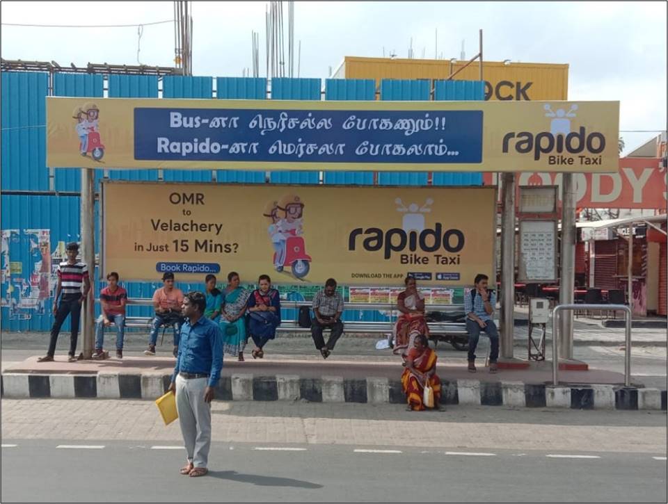 SS Bus Shelter-PTC Quarters, Chennai, Tamilnadu SS Bus Shelter-PTC Quarters, Chennai, Tamilnadu