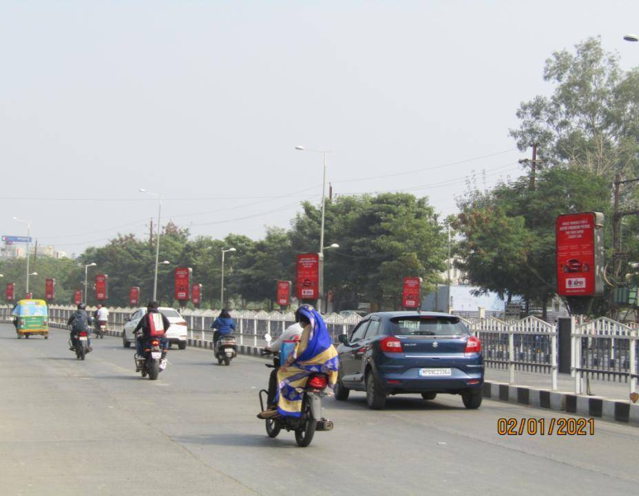 Small Unipole - Bholaram ustad Sq to Rajiv Gandhi, Indore, Madhya Pradesh Small Unipole - Bholaram ustad Sq to Rajiv Gandhi, Indore, Madhya Pradesh