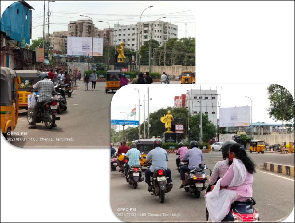 Hoarding-Egmore, Chennai, Tamilnadu Hoarding-Egmore, Chennai, Tamilnadu