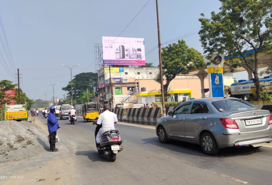 Hoarding-Nr. KV Tex, Jos Alukkas, Krishnalaya Theatre, A2B, Cuddalore, Tamilnadu Hoarding-Nr. KV Tex, Jos Alukkas, Krishnalaya Theatre, A2B, Cuddalore, Tamilnadu