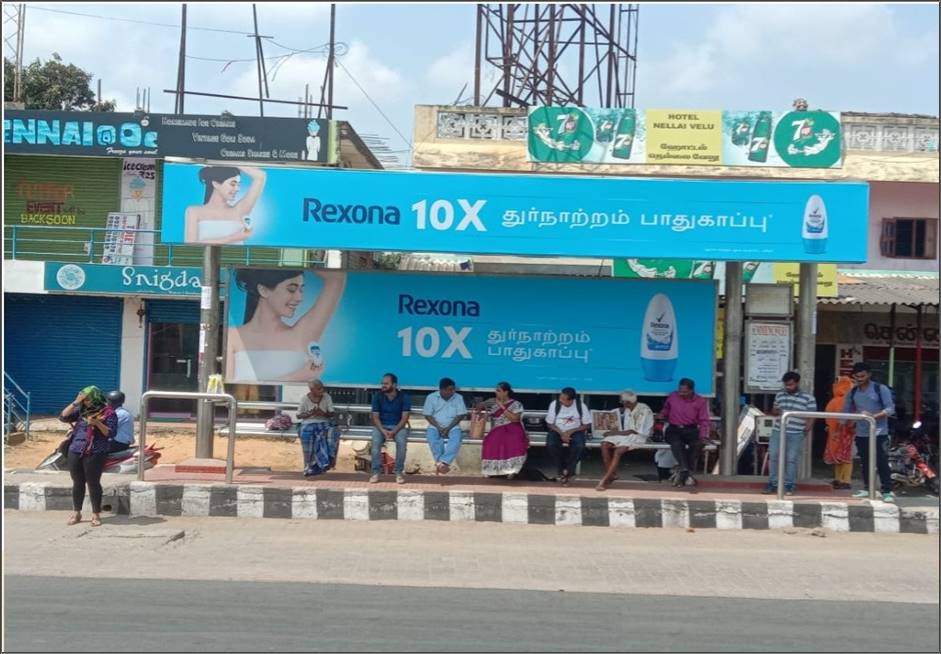 SS Bus Shelter-Semmenchery, Chennai, Tamilnadu SS Bus Shelter-Semmenchery, Chennai, Tamilnadu