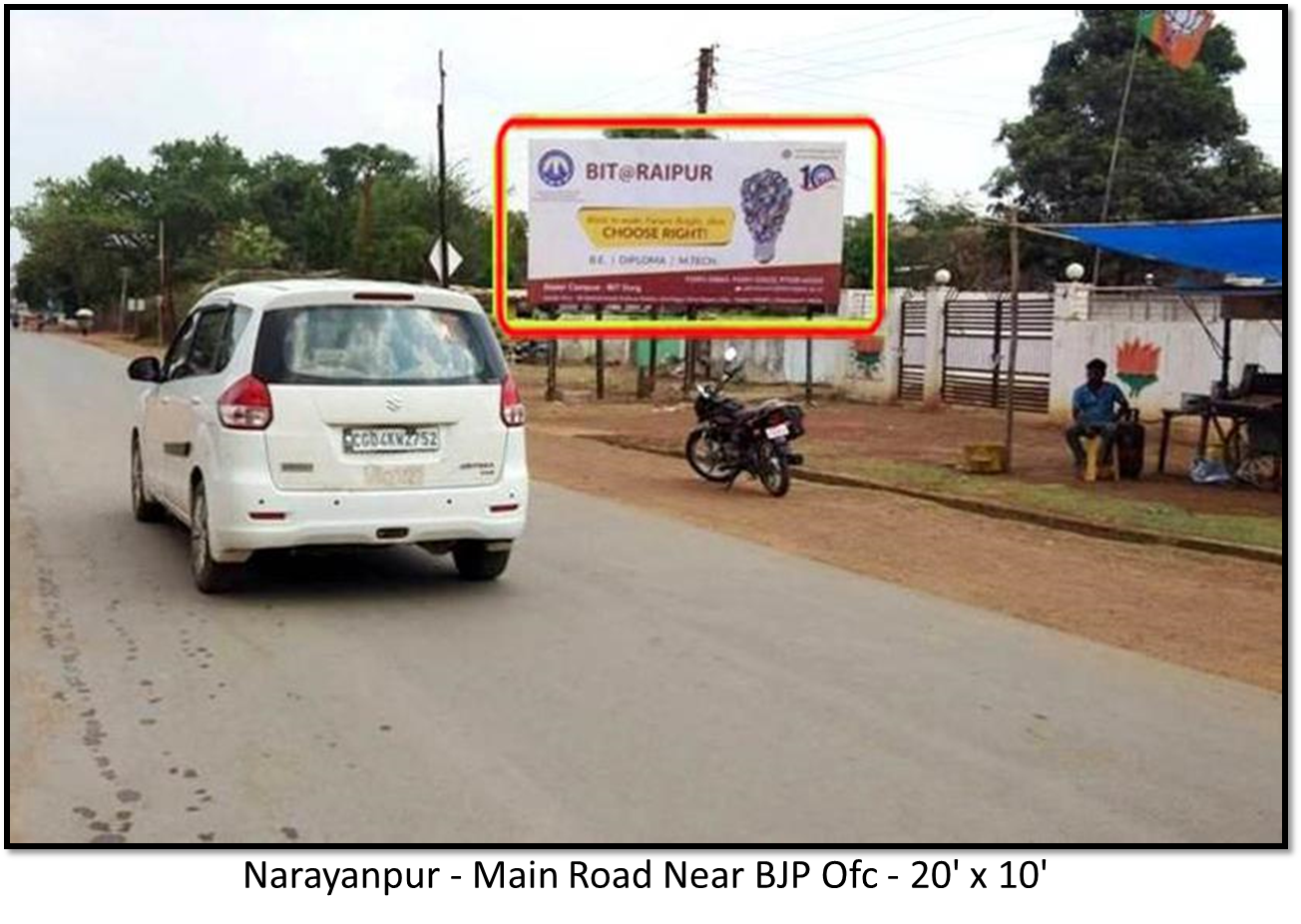 Static - Main Road Bjp Office 1, Narayanpur, Chhattisgarh Static - Main Road Bjp Office 1, Narayanpur, Chhattisgarh