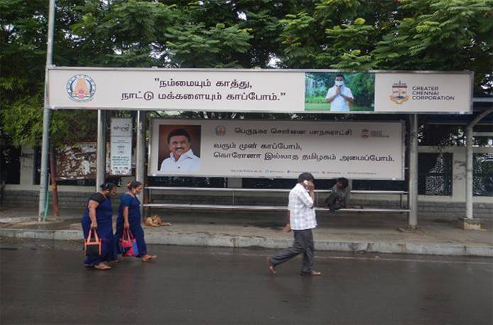 Bus Shelter-Chintadripet, Chennai, Tamilnadu Bus Shelter-Chintadripet, Chennai, Tamilnadu
