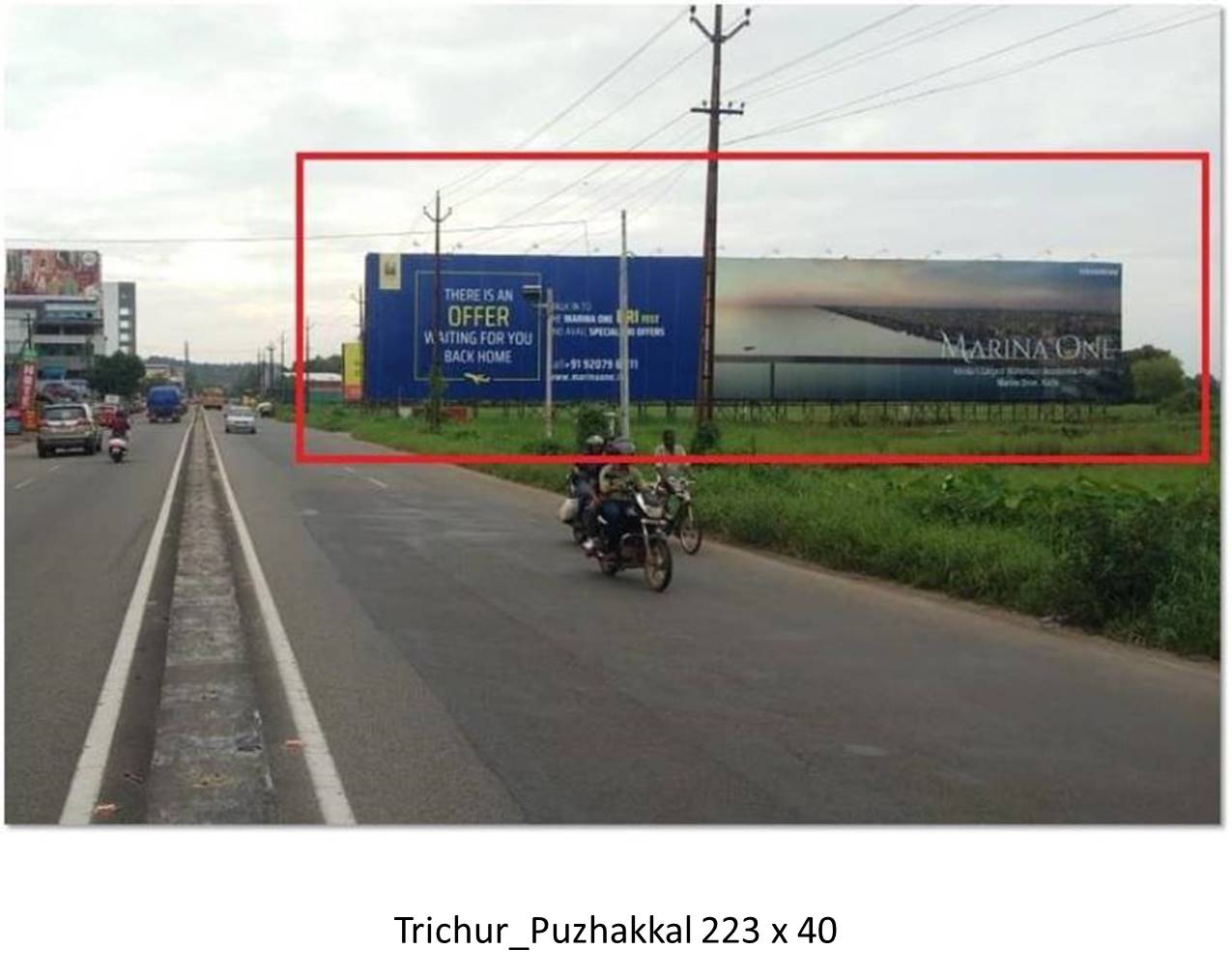 Hoarding-Railway Staion, Trichur, Kerala Hoarding-Railway Staion, Trichur, Kerala