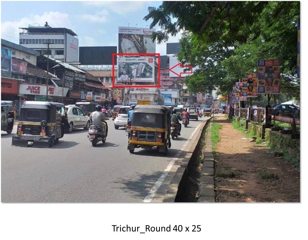 Hoarding-Sakthan Stand, Trichur, Kerala Hoarding-Sakthan Stand, Trichur, Kerala