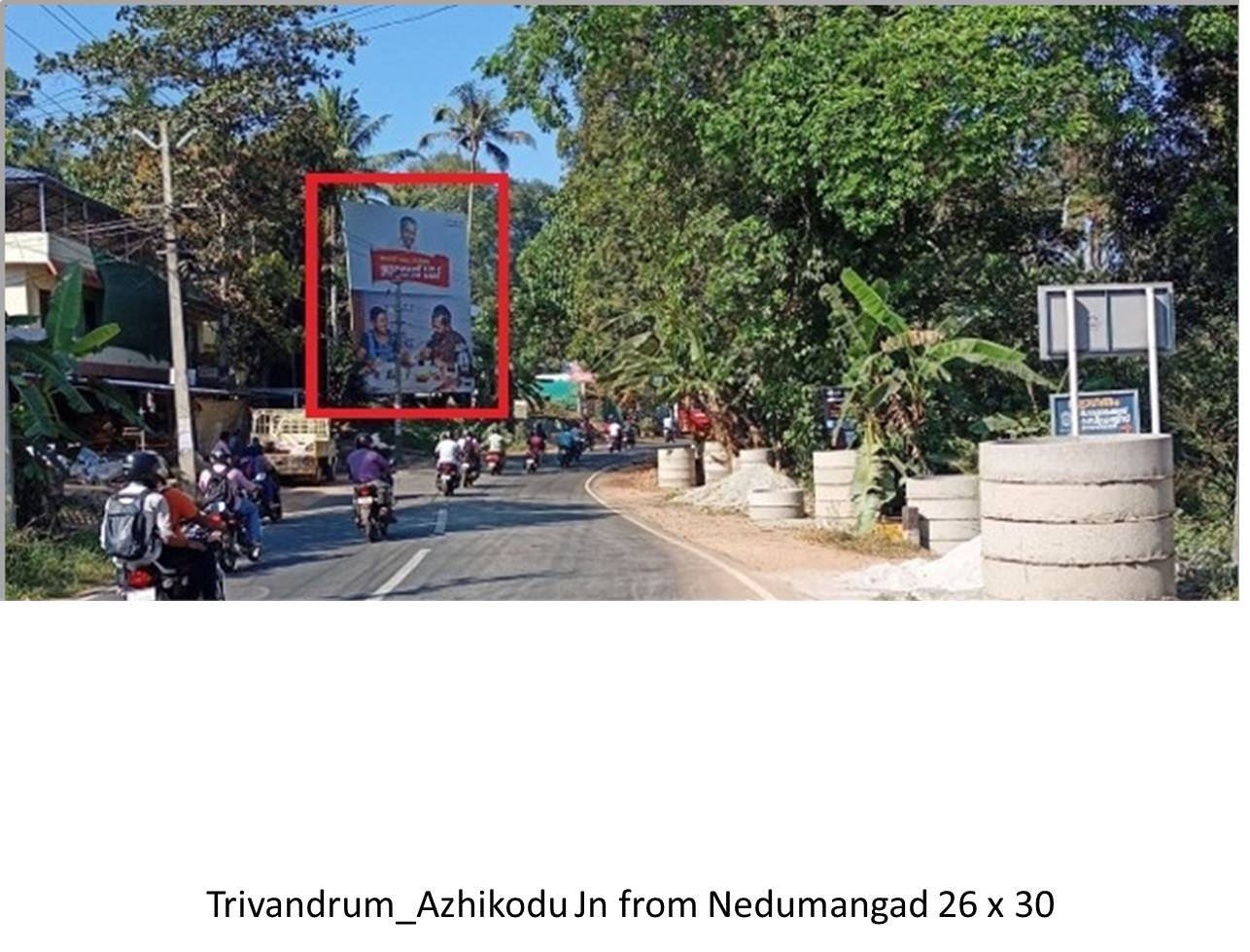 Hoarding-Chakka, Trivandrum, Kerala Hoarding-Chakka, Trivandrum, Kerala