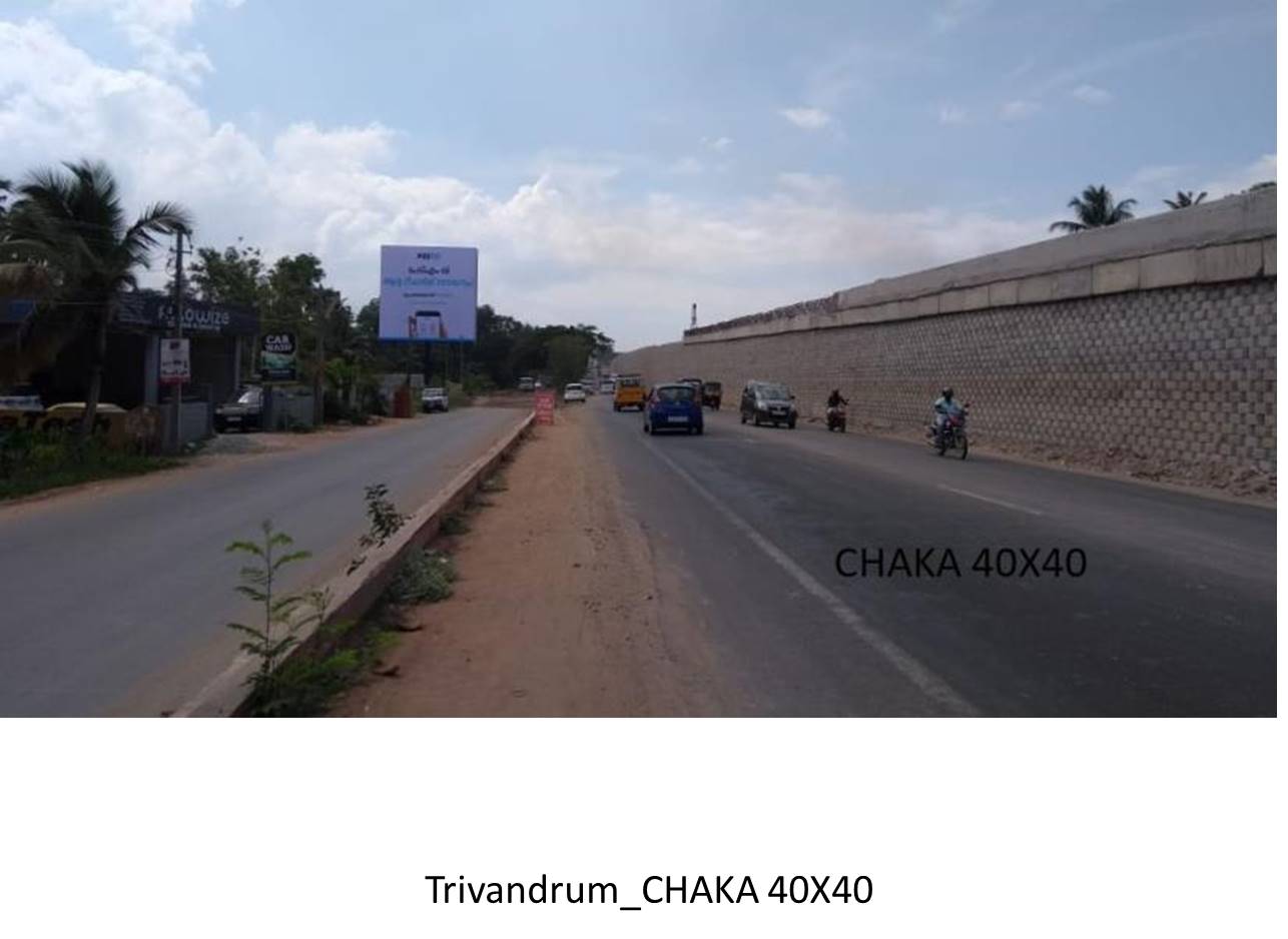 Hoarding-Chakka Near Lulu Mall, Trivandrum, Kerala