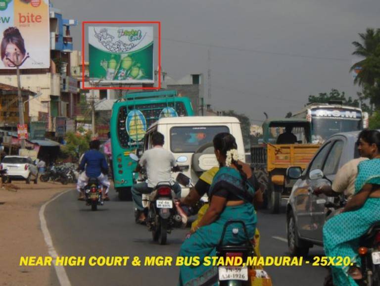 Hoarding-High Court, Madurai, Tamilnadu Hoarding-High Court, Madurai, Tamilnadu