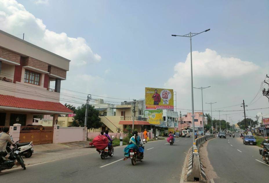 Hoarding-Nr. Vetri Theatre - St.Therasa School - Thinnapa Nagar,  Karur, Tamilnadu