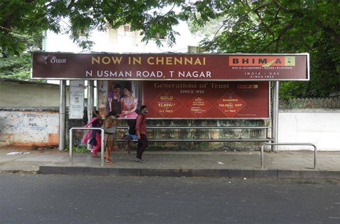 Bus Shelter-Egmore, Chennai, Tamilnadu Bus Shelter-Egmore, Chennai, Tamilnadu