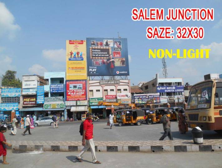Hoarding-Railway Junction, Salem, Tamilnadu Hoarding-Railway Junction, Salem, Tamilnadu