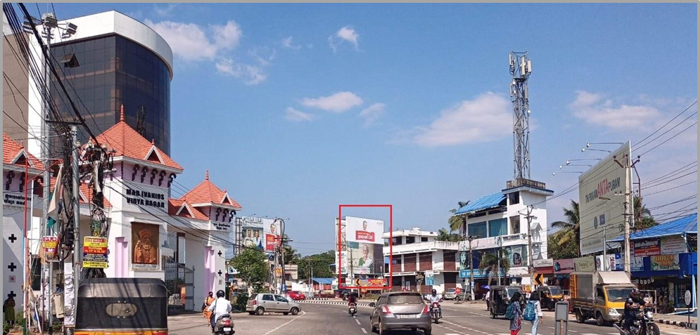 Hoarding- -Nalanchira Oppo. Mar Ivanious College Junction, Trivandrum, Kerala Hoarding- -Nalanchira Oppo. Mar Ivanious College Junction, Trivandrum, Kerala
