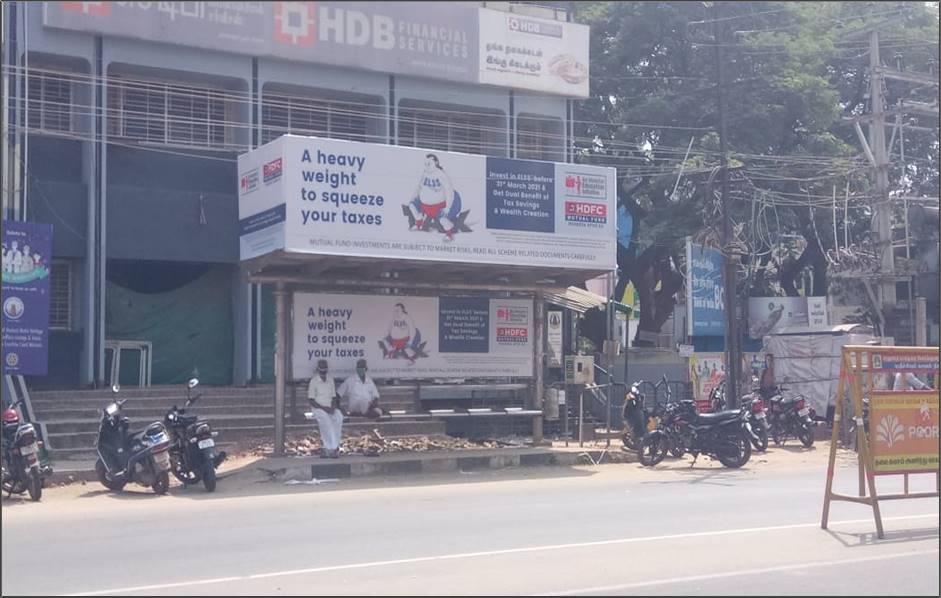 Bus Shelter-Anna Nagar, Madurai, Tamilnadu Bus Shelter-Anna Nagar, Madurai, Tamilnadu