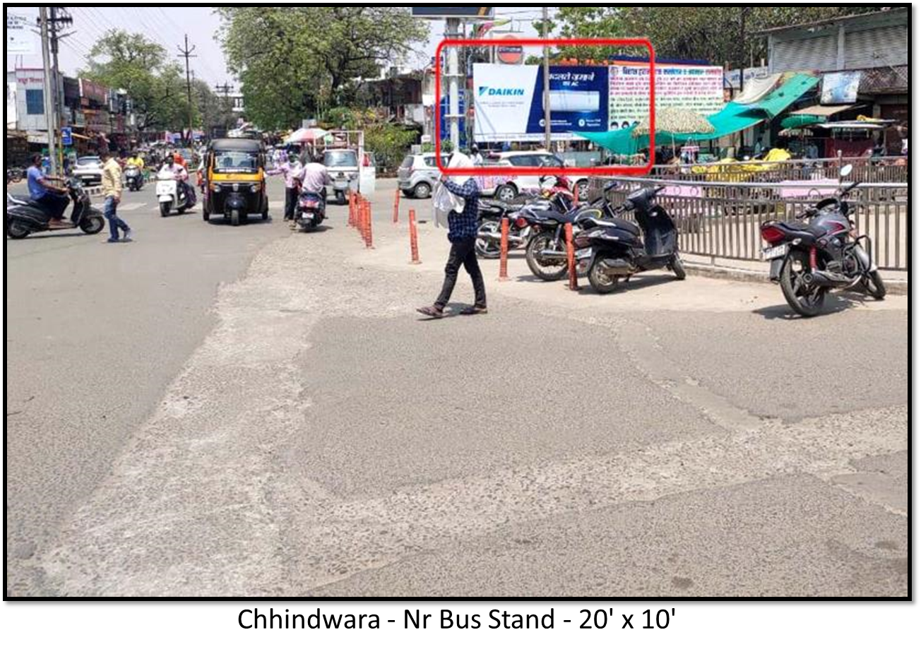 Billboard - Nr Bus Stand, Chhindwara, Madhya Pradesh Billboard - Nr Bus Stand, Chhindwara, Madhya Pradesh