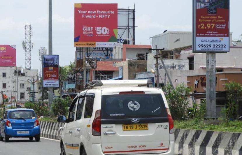 Hoarding-Parrys, Chennai, Tamilnadu Hoarding-Parrys, Chennai, Tamilnadu