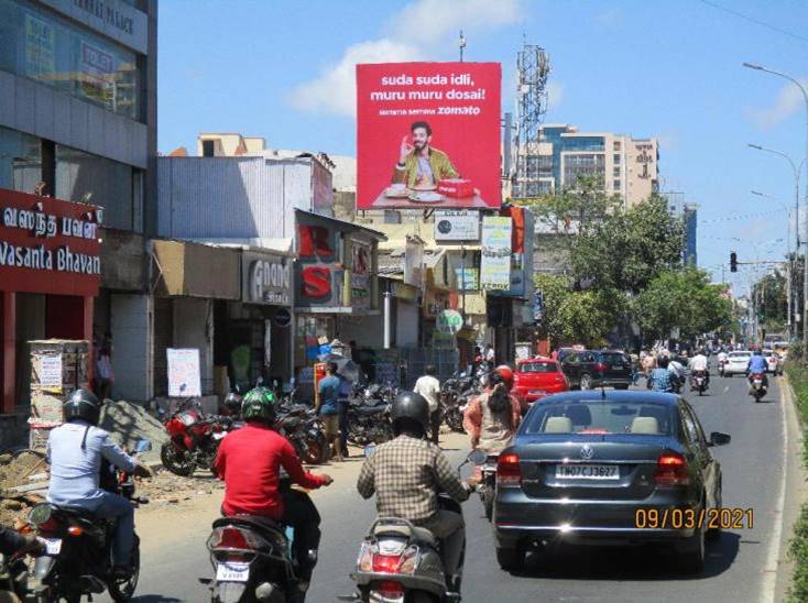 Hoarding-Adyar LB Road Jn, Chennai, Tamilnadu Hoarding-Adyar LB Road Jn, Chennai, Tamilnadu