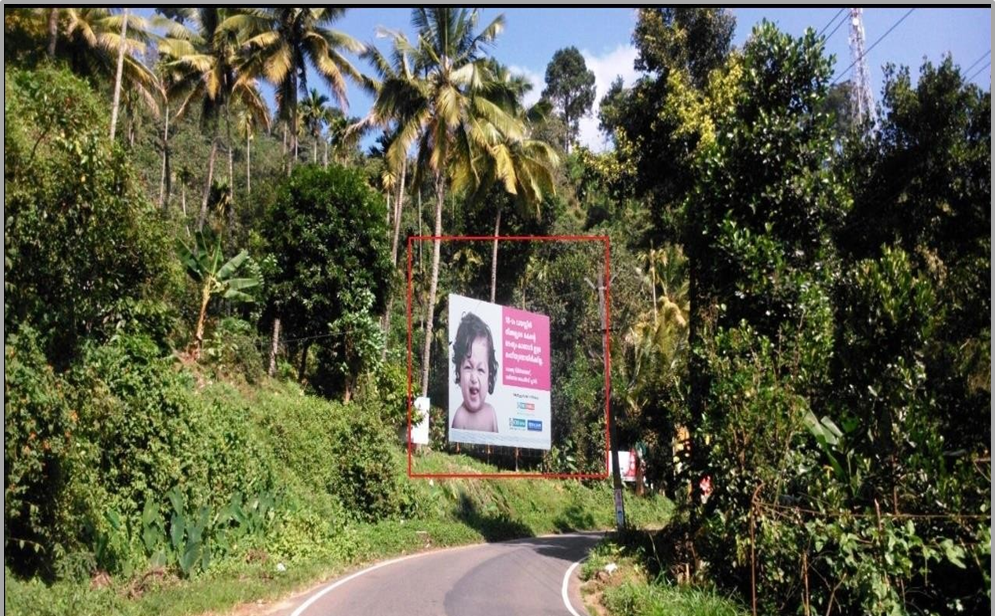 Hoarding- -Iruttukkanam, Idukki, Kerala Hoarding- -Iruttukkanam, Idukki, Kerala