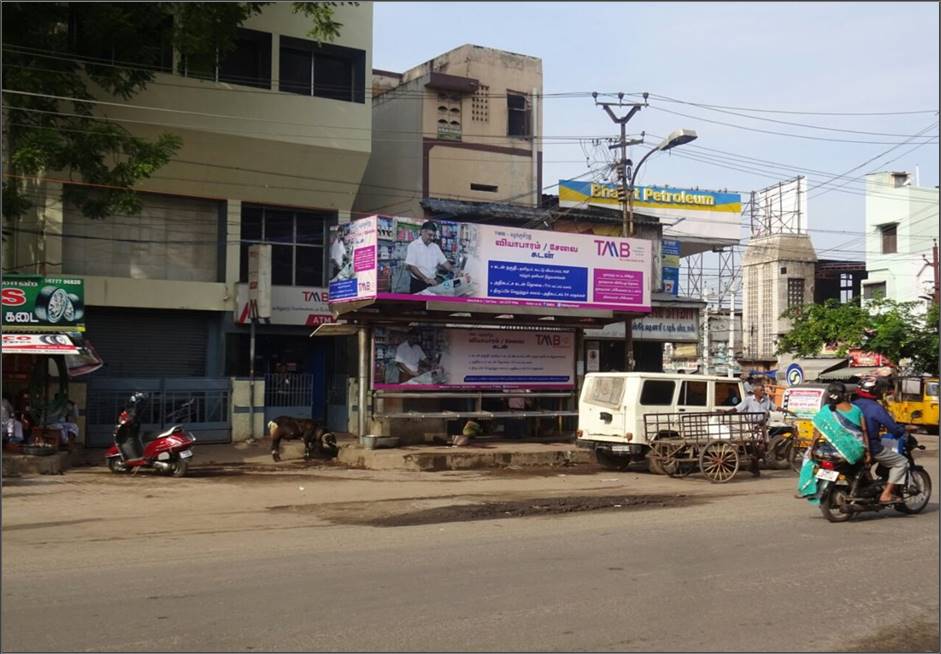 Bus Shelter-Crime Branch, Madurai, Tamilnadu Bus Shelter-Crime Branch, Madurai, Tamilnadu