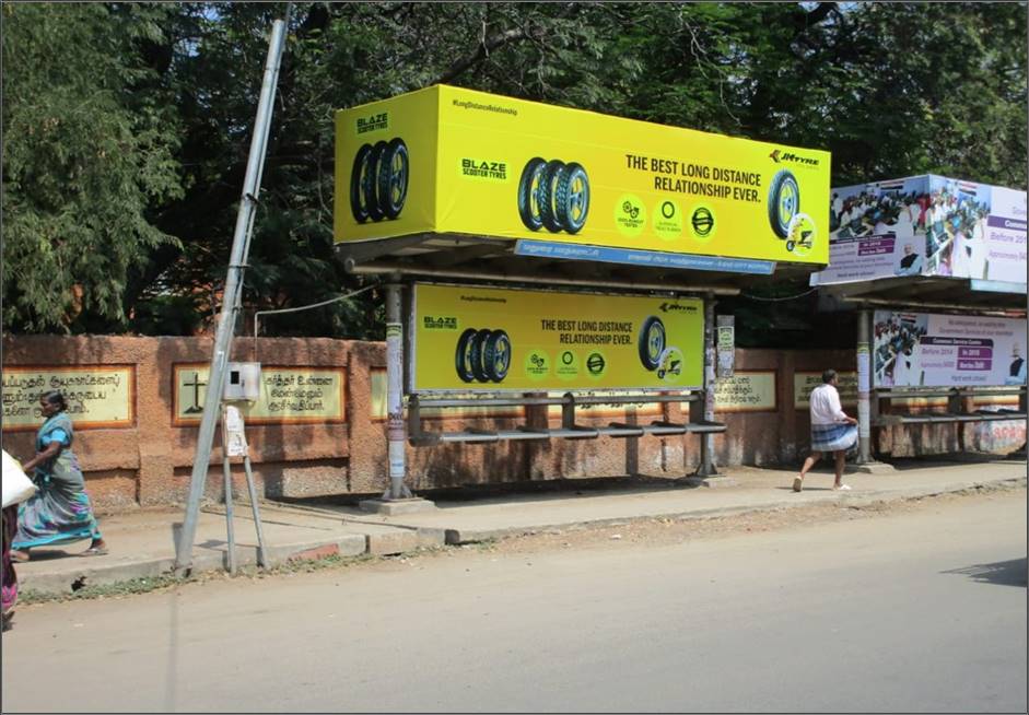 Bus Shelter-Goripalyam, Madurai, Tamilnadu Bus Shelter-Goripalyam, Madurai, Tamilnadu