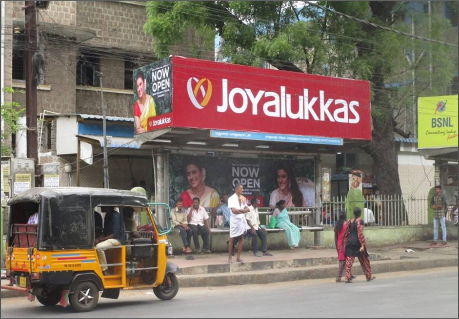 Bus Shelter-Goripalyam, Madurai, Tamilnadu Bus Shelter-Goripalyam, Madurai, Tamilnadu