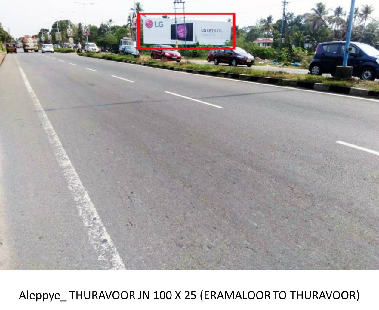 Hoarding-Thoravoor Junction, Aleppye, Kerala