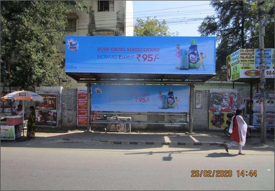 Bus Shelter-Madura College, Madurai, Tamilnadu Bus Shelter-Madura College, Madurai, Tamilnadu