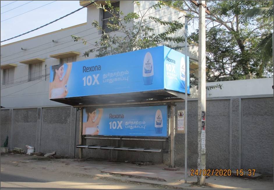 Bus Shelter-Medical College, Madurai, Tamilnadu Bus Shelter-Medical College, Madurai, Tamilnadu