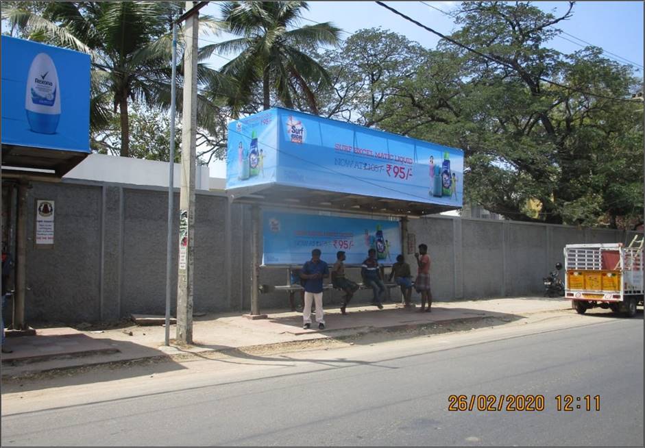 Bus Shelter-Medical College, Madurai, Tamilnadu Bus Shelter-Medical College, Madurai, Tamilnadu