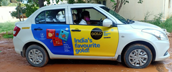 Cab Branding - Bhopal