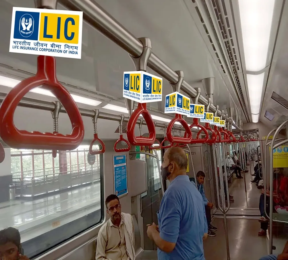 Lucknow Metro - Red Line Grab Handles Lucknow Metro - Red Line Grab Handles
